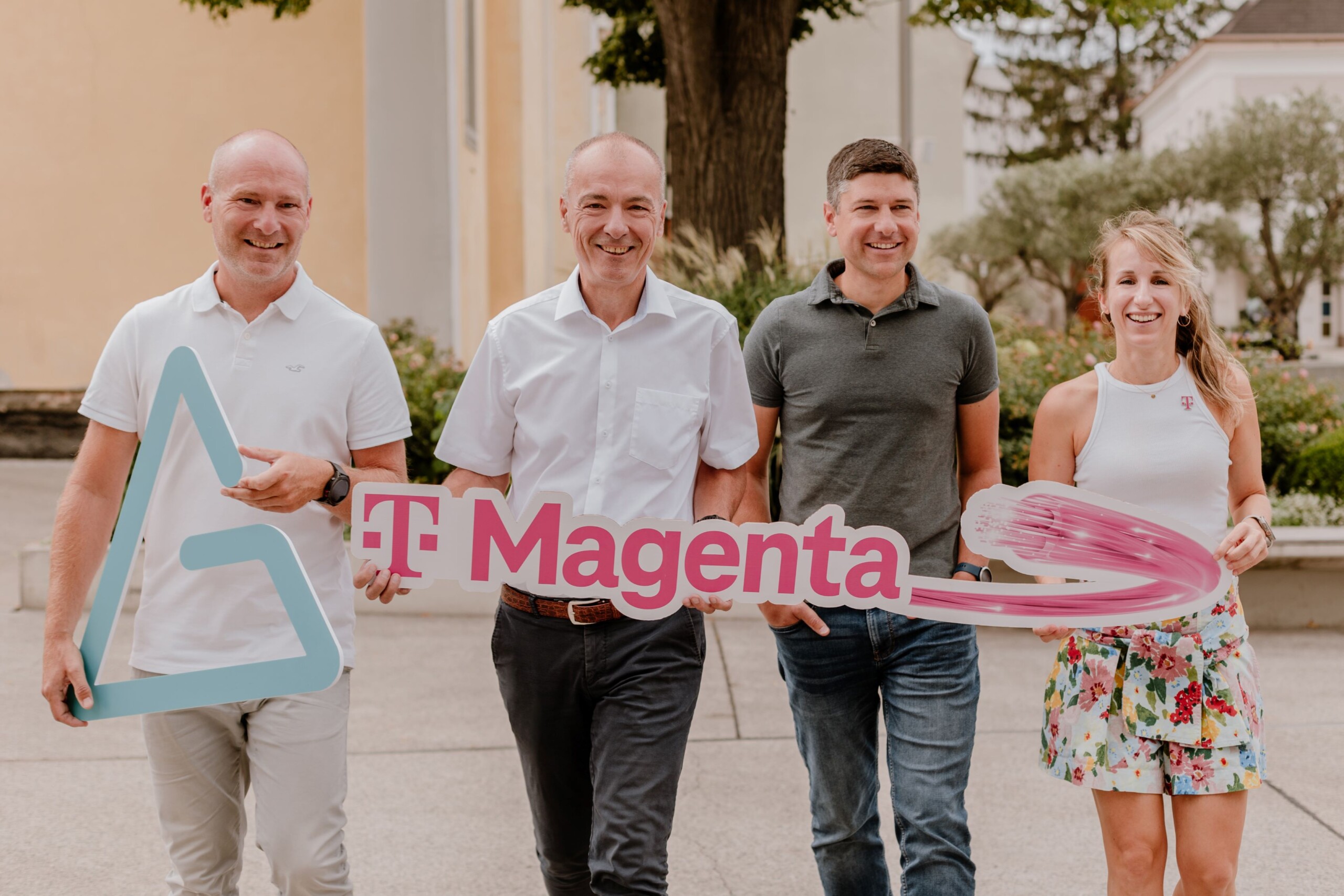 Spatenstich in der Ausbaugemeinde Leobersdorf