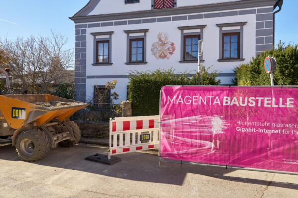 Glasfserbaustelle Krems